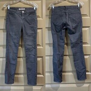 J Brand Skinny Leg Grey Pure Denim Jeans Size 25